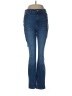 H&M Hearts Blue Jeans Size 8 - photo 1