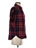 Madewell 100% Cotton Plaid Red Short Sleeve Button-Down Shirt Size XS - photo 4