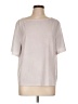 H&M Silver Short Sleeve Blouse Size L - photo 1