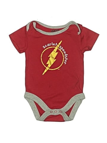 Justice League Short Sleeve Onesie (view 1)