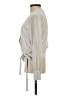 Everlane 100% Silk Ivory Long Sleeve Silk Top Size 00 - photo 5