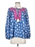 J.Crew 100% Cotton Blue Long Sleeve Blouse Size S - photo 1