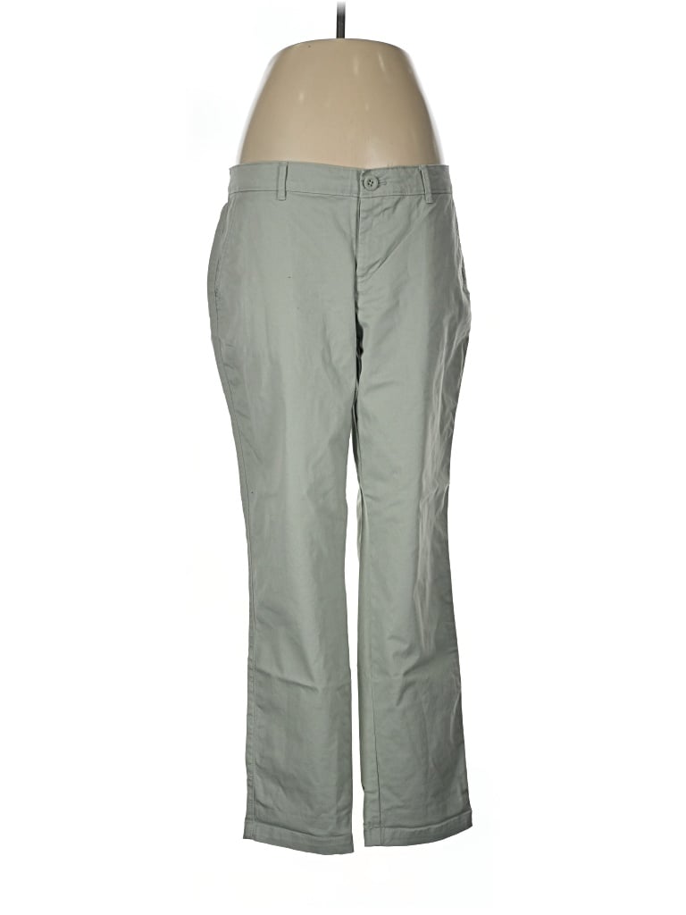 Pre-owned Eddie Bauer Khaki Pant In Gray