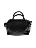 AQUATALIA Solid Black Leather Satchel One size - photo 3