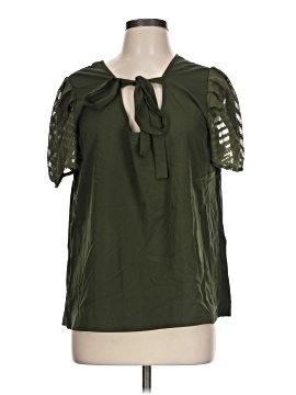 Shein Curve Short Sleeve Blouse