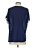 Lilly Pulitzer 100% Silk Paisley Blue Short Sleeve Silk Top Size XS - photo 2