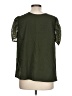 Shein Curve Green Short Sleeve Blouse Size 12 Plus (0) - photo 2