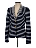 J.Crew Stripes Blue Blazer Size 4 - photo 1