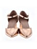 Truffle Metallic Gold Heels Size EU 36 - photo 2