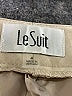 Le Suit 100% Polyester Tan Dress Pants Size 4 - photo 7