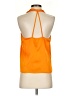 1.State 100% Polyester Orange Sleeveless Blouse Size S - photo 2