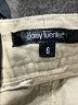Daisy Fuentes Solid Tan Khaki Shorts Size 6 - photo 3