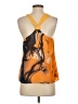 W118 by Walter Baker 100% Polyester Orange Sleeveless Blouse Size S - photo 2