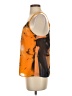 W118 by Walter Baker 100% Polyester Orange Sleeveless Blouse Size S - photo 5