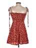 Zaful Floral Red Casual Dress Size S - photo 2