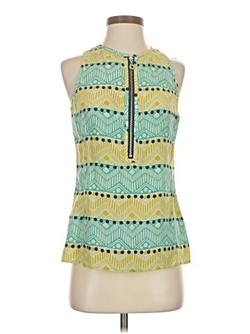 Nanette Lepore Sleeveless Silk Top (view 1)
