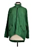 Chico's 100% Polyester Green Raincoat Size Med (1) - photo 1