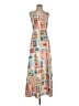 Commense Print Orange Casual Dress Size S - photo 1