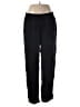 Unbranded 100% Rayon Solid Black Casual Pants Size M - photo 1