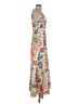 Commense Print Orange Casual Dress Size S - photo 4