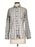 Madewell Plaid Gray Long Sleeve Button-Down Shirt Size S - photo 1