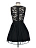 Deb 100% Polyester Solid Black Cocktail Dress Size 5 - photo 2