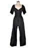 Old Navy 100% Cotton Solid Black Jumpsuit Size S - photo 1