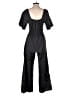 Old Navy 100% Cotton Solid Black Jumpsuit Size S - photo 2