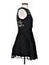 Deb 100% Polyester Solid Black Cocktail Dress Size 5 - photo 4