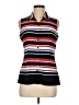 Tommy Hilfiger Stripes Black Sleeveless Blouse Size M - photo 1