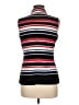 Tommy Hilfiger Stripes Black Sleeveless Blouse Size M - photo 2