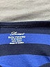 Leveret 100% Cotton Stripes Blue Long Sleeve Onesie Size 18-24 mo - photo 3