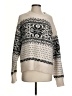 Universal Thread Print Ivory Pullover Sweater Size S - photo 1