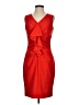 Calvin Klein Red Cocktail Dress Size 4 - photo 1