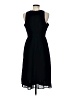 Ann Taylor LOFT 100% Polyester Black Cocktail Dress Size 6 - photo 2