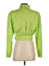 Ronny Kobo 100% Polyester Green Long Sleeve Blouse Size 4 - photo 2