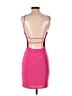 21 Saints Solid Pink Cocktail Dress Size M - photo 2