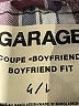 Garage Plaid Burgundy Long Sleeve Blouse Size L - photo 7