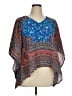 Tolani Blue 3/4 Sleeve Blouse Size XL - photo 1