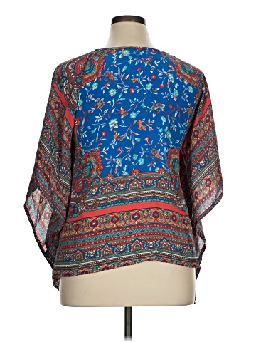 Tolani 3/4 Sleeve Blouse (view 2)