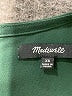 Madewell 100% Polyester Green Short Sleeve Top Size XS - photo 7