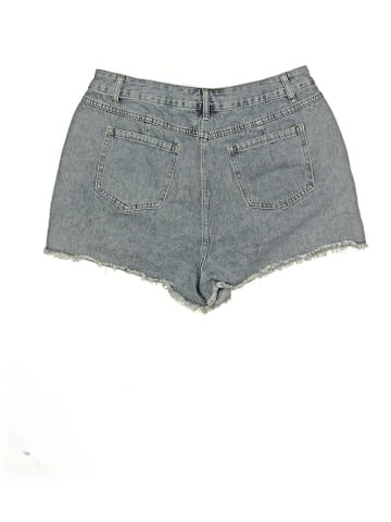Romwe Denim Shorts (view 2)