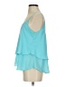 Annabelle 100% Polyester Teal Sleeveless Top Size S - photo 5
