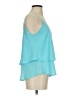 Annabelle 100% Polyester Teal Sleeveless Top Size S - photo 4