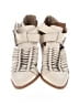 Gianni Bini 100% Leather Ivory Ankle Boots Size 8 - photo 2