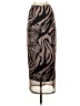Shein 100% Polyester Animal Print Brown Formal Skirt Size 2 - photo 1