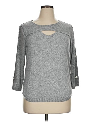 Adrienne Vittadini Pullover Sweater (view 1)