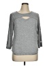 Adrienne Vittadini Gray Pullover Sweater Size XL - photo 1