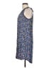 Gap 100% Rayon Print Blue Casual Dress Size L - photo 5