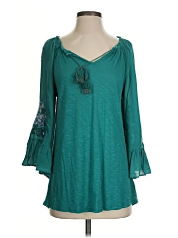Vintage America Blues 3/4 Sleeve Top (view 1)